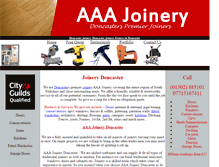 Tablet Screenshot of aaajoinery.co.uk